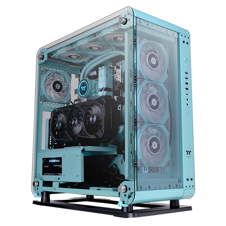 Thermaltake Core P6 Tempered Glass Turquoise