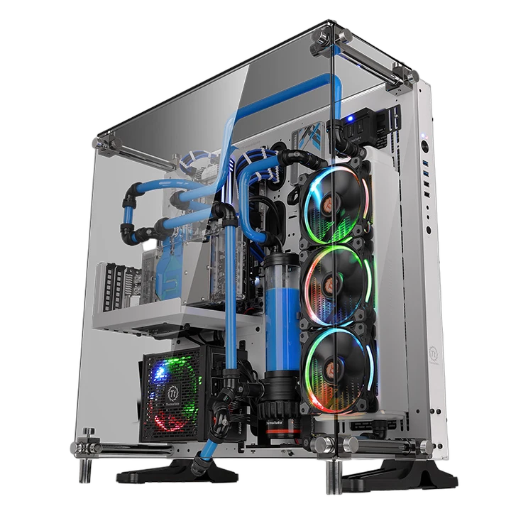 Core P5 Edición nieve de cristal templado