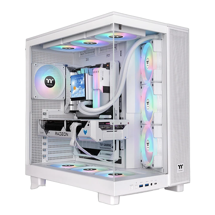 Thermaltake View 380 XL TG ARGB Snow