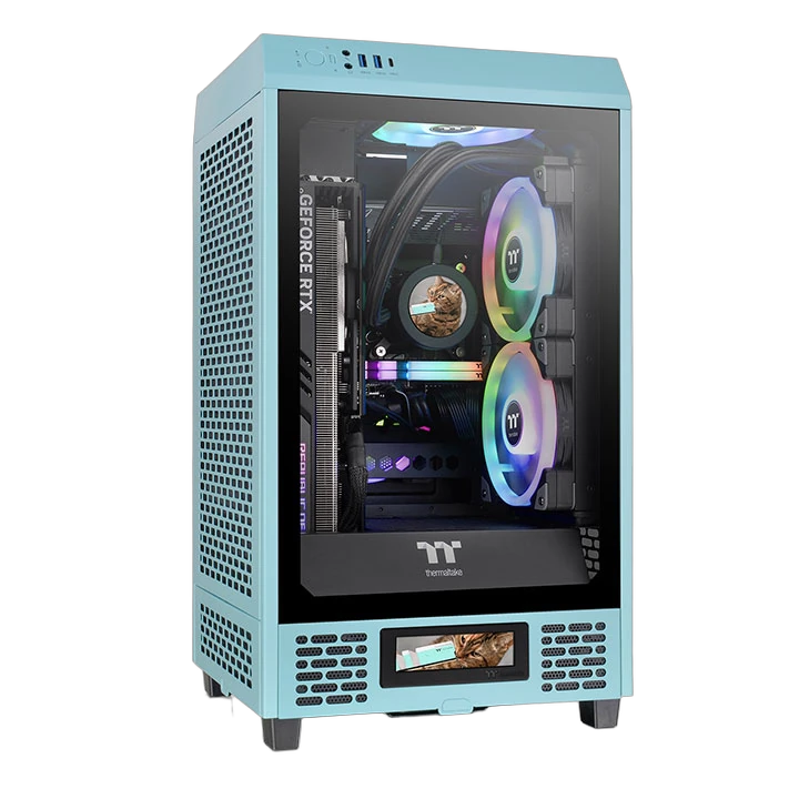 Thermaltake The Tower 200 Turquoise