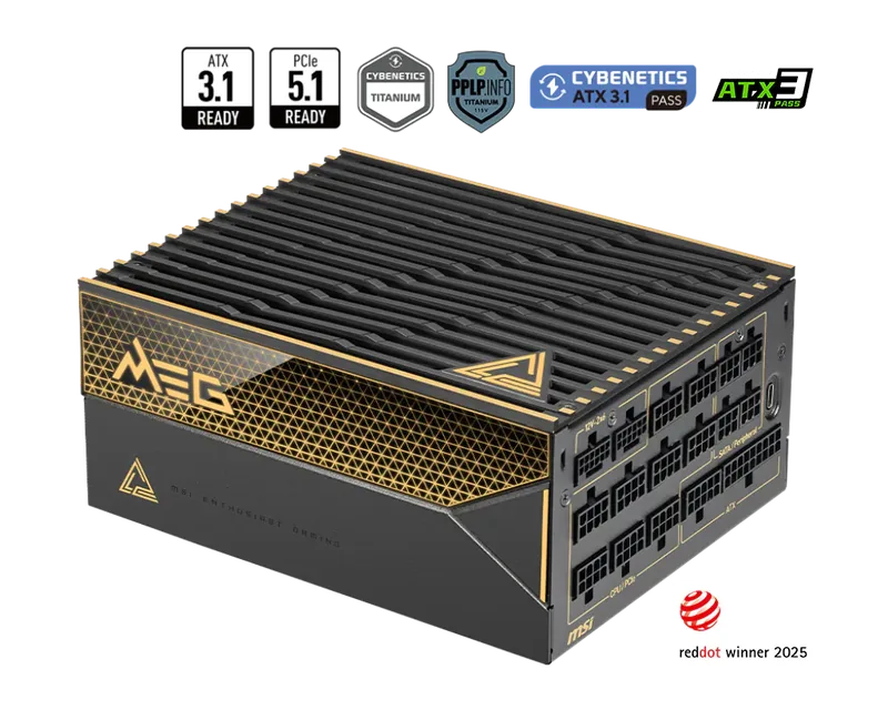 MSI MEG Ai1600T PCIE5