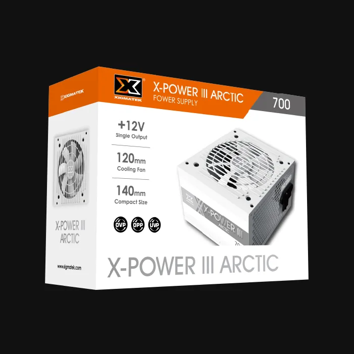 Xigmatek X-Power III Arctic 450
