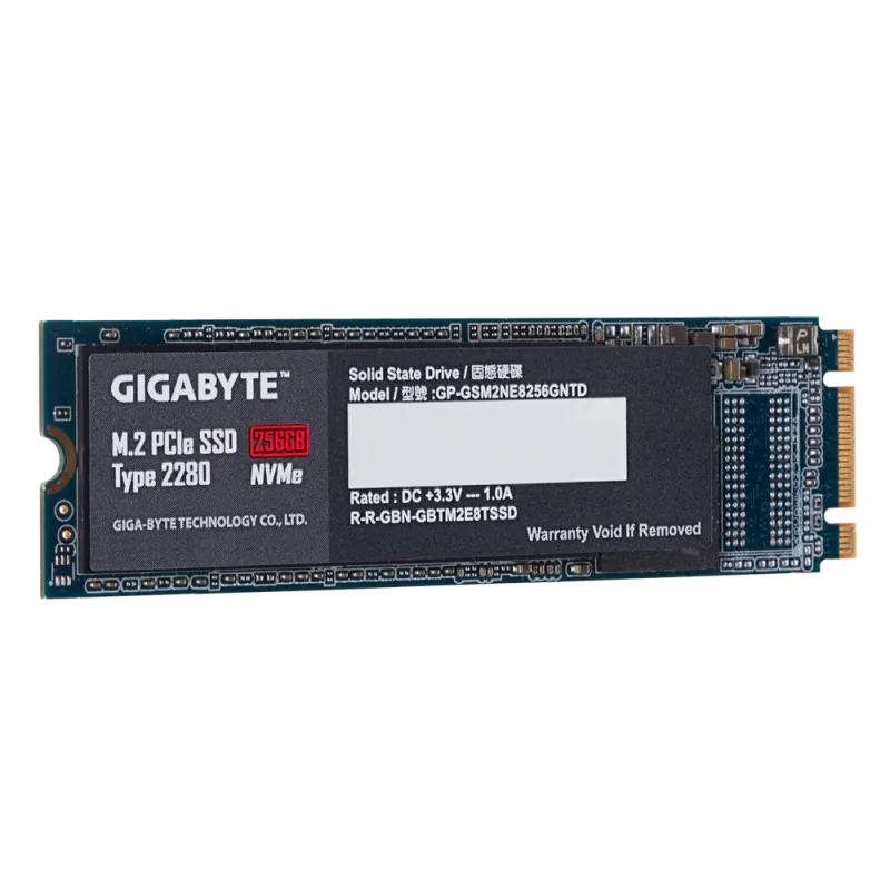 Gigabyte GIGABYTE M.2 PCIe SSD 256GB