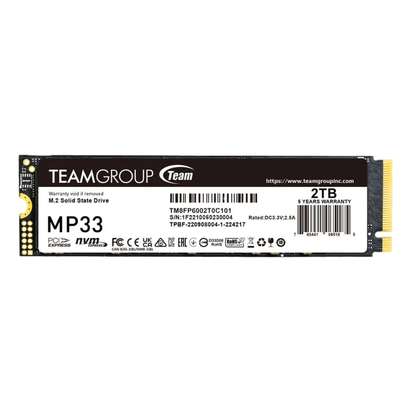 TEAMGROUP MP33 PCIe 1TB