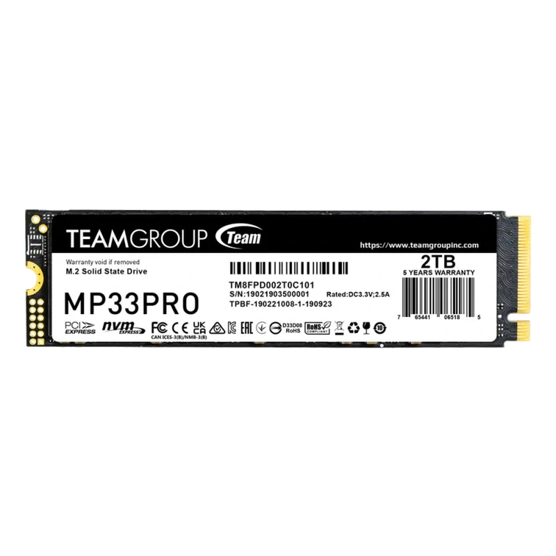 TEAMGROUP MP33 PRO PCIe 1TB