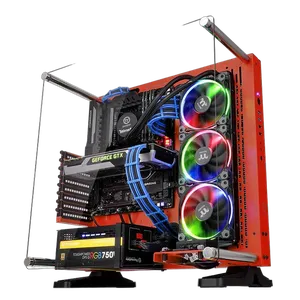 Thermaltake Core P3 SE Edición roja (Cable ascendente opcional)