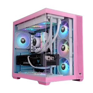 Thermaltake View 380 TG ARGB Bubble Pink