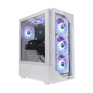 Thermaltake Semi torre View 200 TG ARGB Snow