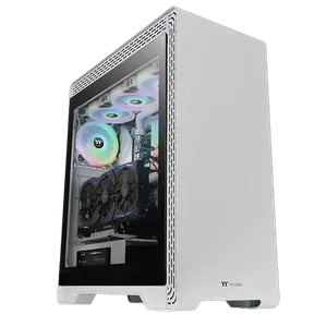 Thermaltake S500 Tempered Glass Snow Edition