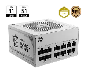 MSI MAG A850GL PCIE5 WHITE