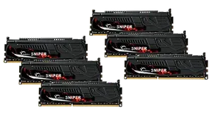 G.Skill 24GB (6x4GB) DDR3-1600 CL7