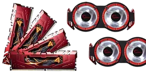 G.Skill 16GB (4x4GB) DDR4-3300 CL16