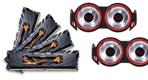 G.Skill 16GB (4x4GB) DDR4-3200 CL15