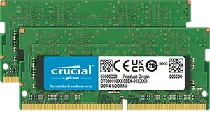Crucial 64GB (2x32GB) DDR4-3200 CL22