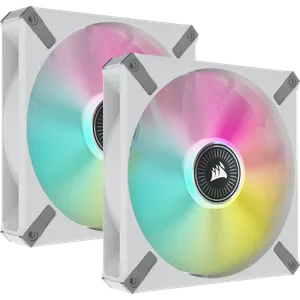 Corsair iCUE ML140 RGB ELITE White Pack 2