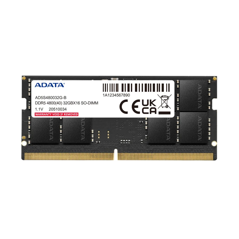 ADATA 16GB (1x16GB) DDR5-4800 CL40