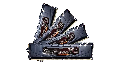 G.Skill 64GB (4x16GB) DDR4-2933 CL16