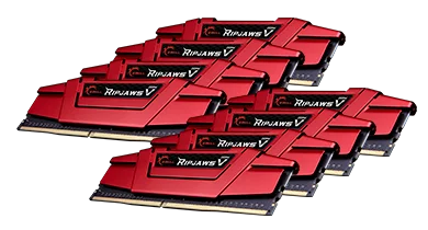G.Skill 64GB (8x8GB) DDR4-3000 CL15