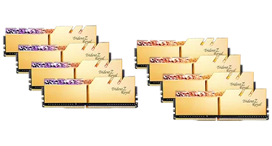 G.Skill 64GB (8x8GB) DDR4-4000 CL15