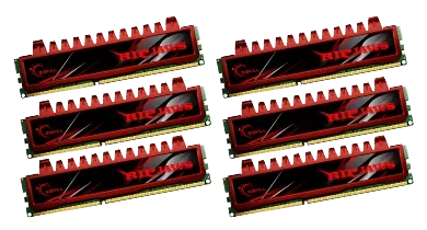 G.Skill 24GB (6x4GB) DDR3-1600 CL9