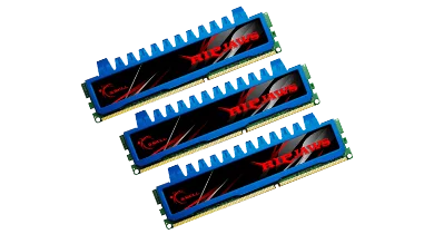 G.Skill 6GB (3x2GB) DDR3-1600 CL8