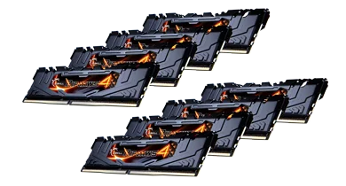 G.Skill 128GB (8x16GB) DDR4-2400 CL14