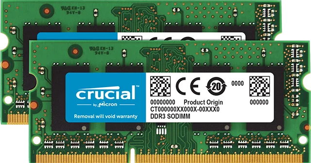 Crucial 16GB (2x8GB) DDR3-1600 CL11