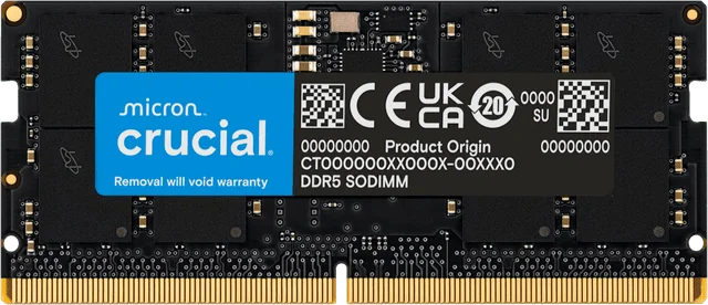 Crucial 24GB (1x24GB) DDR5-5600 CL46