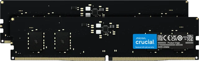 Crucial 32GB (2x16GB) DDR5-4800 CL40