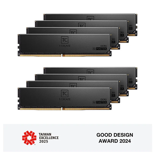 TeamGroup 192GB (8x24GB) DDR5-6400 CL32
