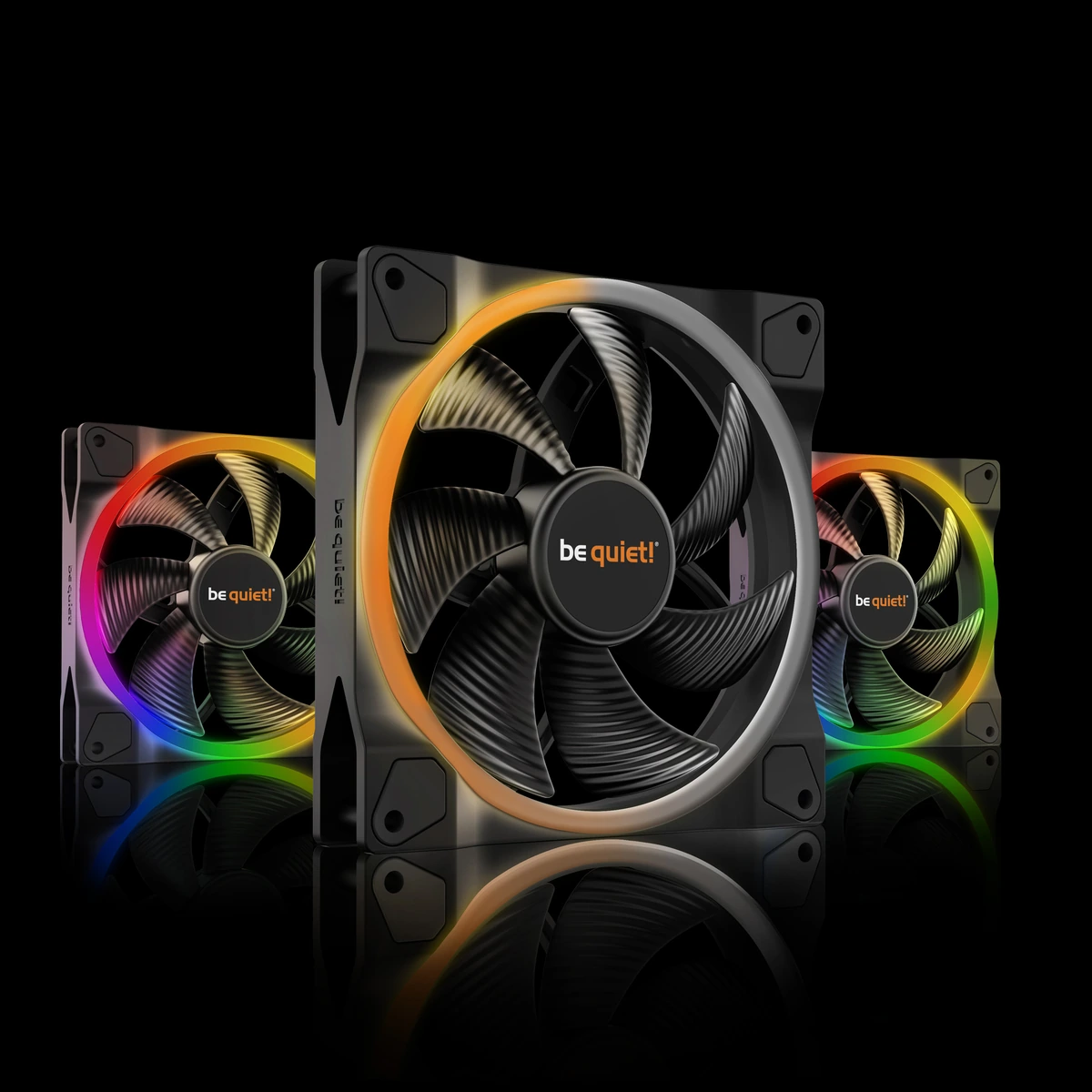 be quiet! Light Wings 140mm PWM Pack 3