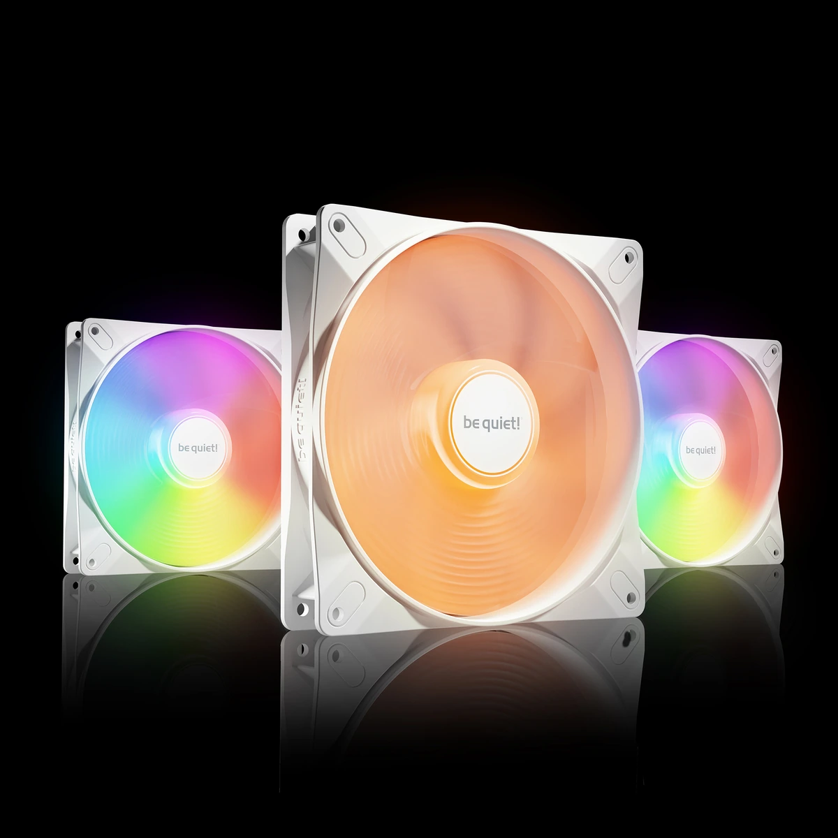 be quiet! Light Wings LX 140mm PWM high-speed White Pack 3