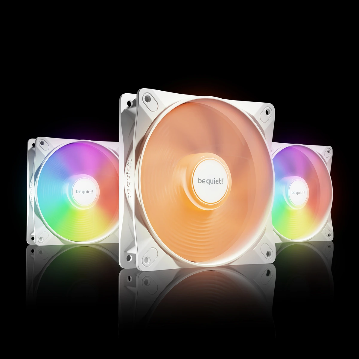 be quiet! Light Wings LX 120mm PWM White Pack 3