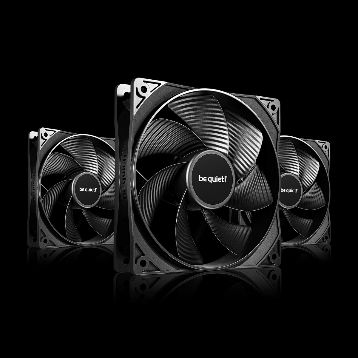 be quiet! Pure Wings 3 120mm PWM Reverse Pack 3