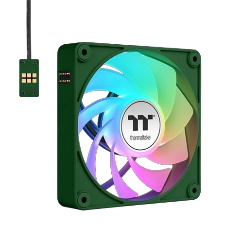 Thermaltake CT120 EX Reverse ARGB Racing Green Pack 3