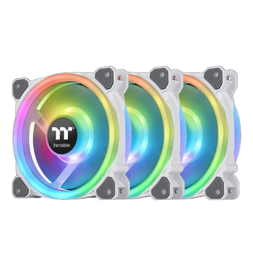 Thermaltake Riing Trio 12 RGB White Pack 3