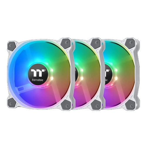 Thermaltake Pure 12 ARGB White Pack 3