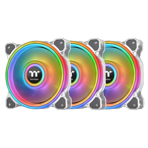 Thermaltake Riing Quad 14 RGB White (Controller included) Pack 3